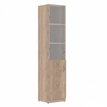 SR-5U,2 (L) Шкаф (386Х365Х1815)дуб сонома светлый