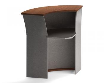 РС-5+РС-5.1 Стойка ресеепшн(950Х950Х1150)французский орех