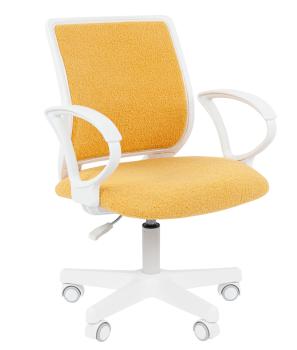 Кресло CHAIRMAN KIDS 112 белый велюр В/М