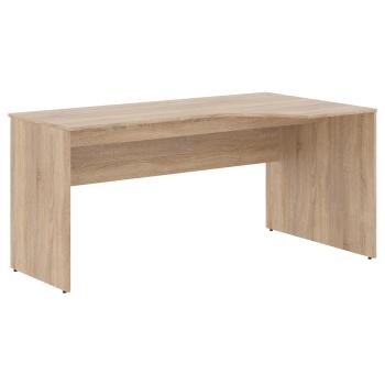 SET-160-1R Стол эргономичный правый (1600Х900Х760) дуб сонома светлый