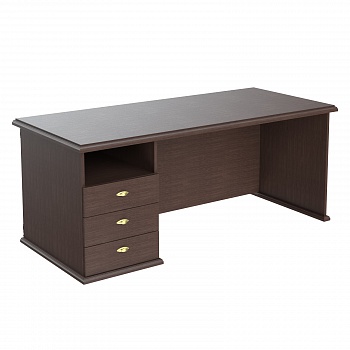 СТОЛ РУКОВОДИТЕЛЯ RDT 188 L (1800Х800Х750) Венге Магия