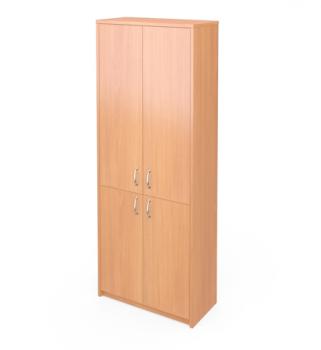 А-310 Стеллаж +  А-610 Двери ДСП (770Х370Х2000)ольха