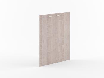 XMD 42-2 Комплект средних дверей (846Х18Х1132)дуб сонома