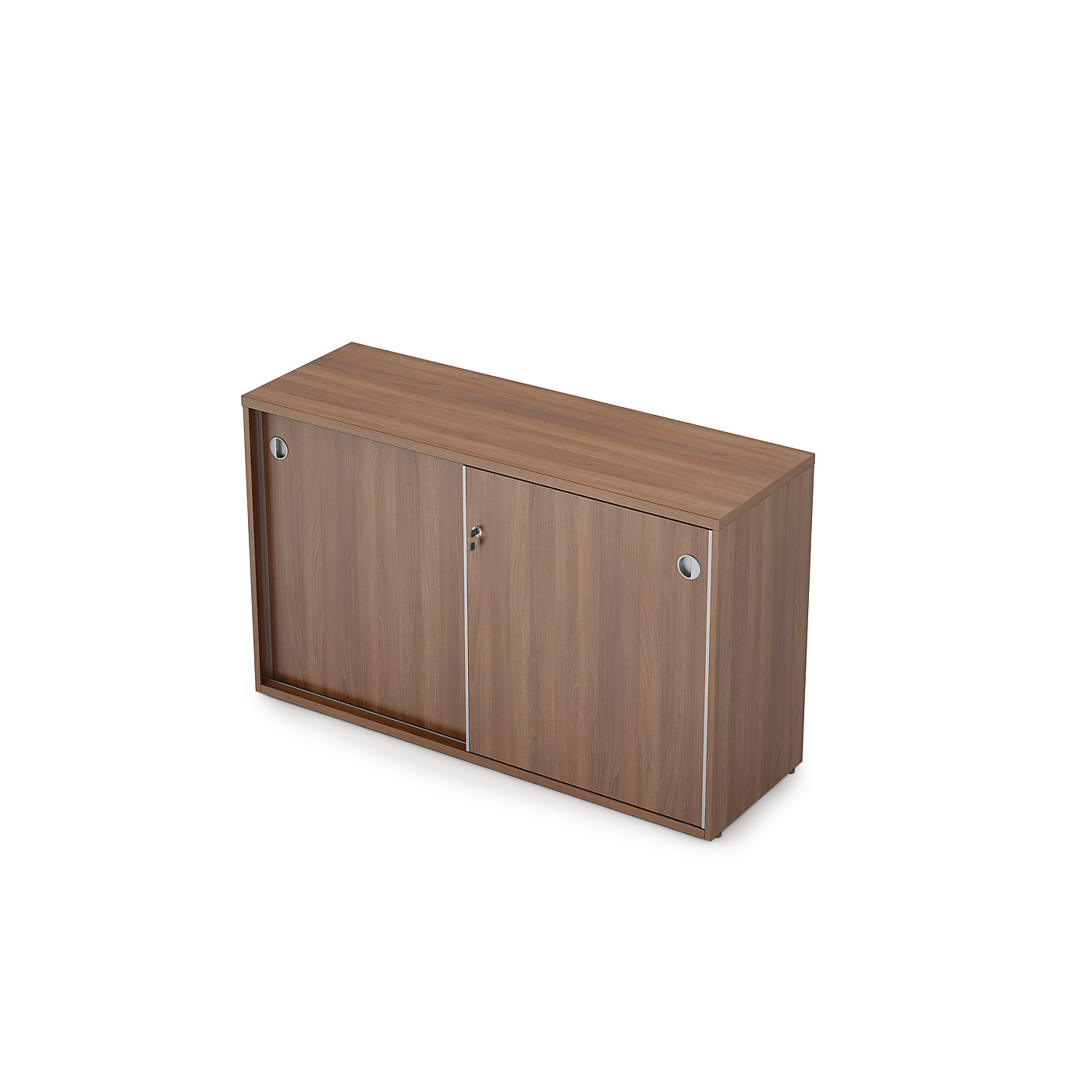 6ШКЗ.011 Шкаф-купе с замком (1235*400*750)