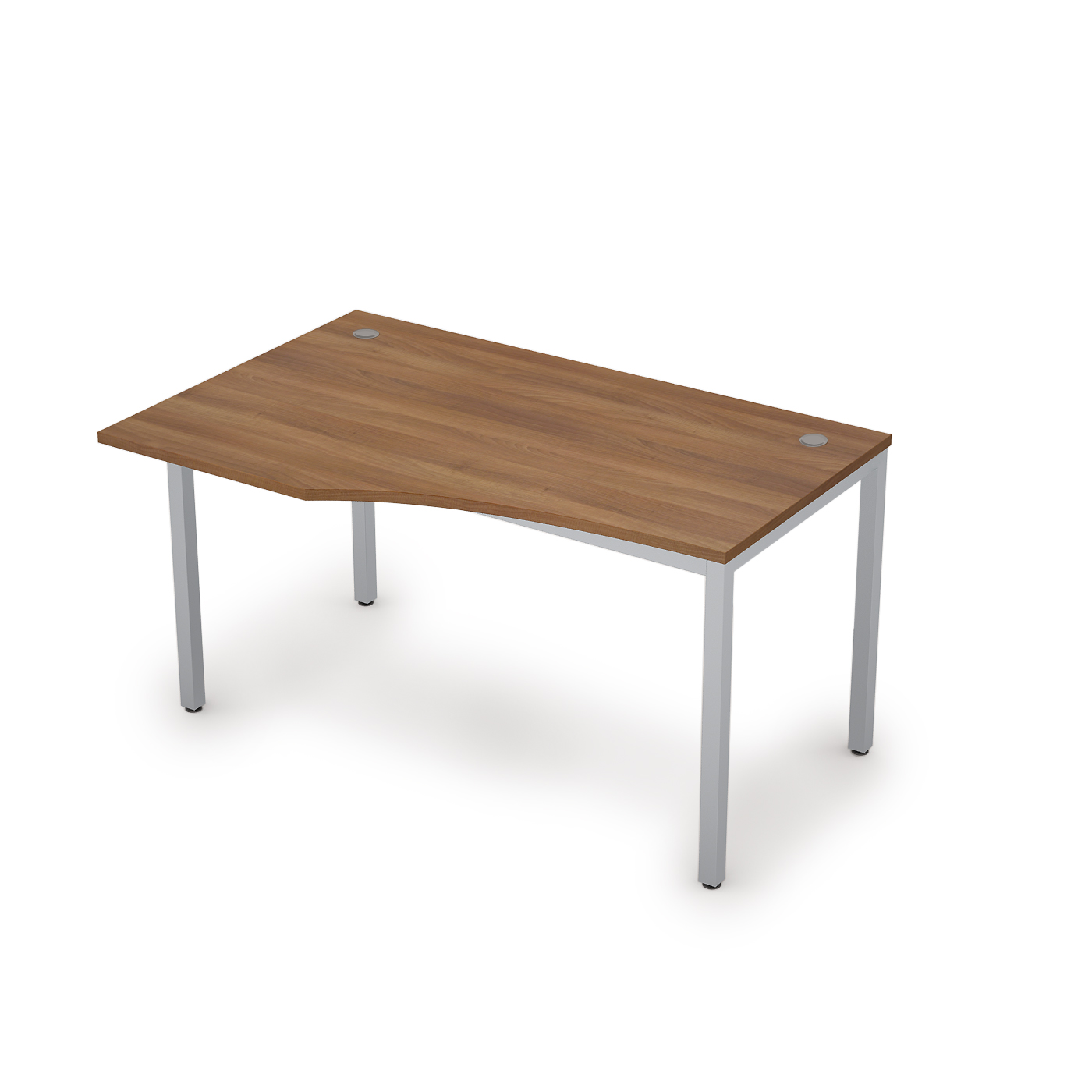 6М.022 Стол криволинейн.лев. (1400*900*750)