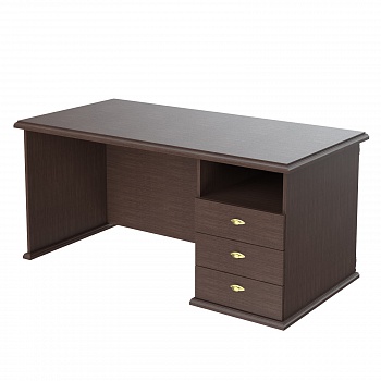 СТОЛ РУКОВОДИТЕЛЯ RDT 168 R (1600Х800Х750) Венге Магия