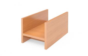 А-401 (250Х460Х220)Подставка под системный блок ольха