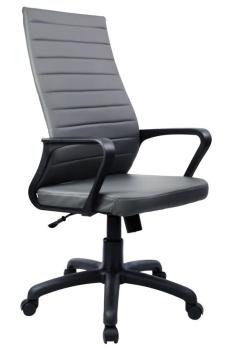 Кресло 1165-4 PL  экокожа серая