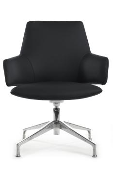  Кресло Riva Chair С1719  кожа черная