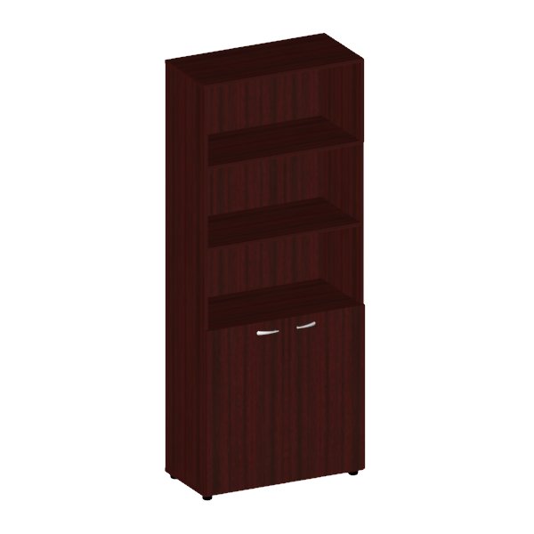 Шкаф широкий высокий полуоткрытый МЛ-2.0+8.0 (812x412x2010)