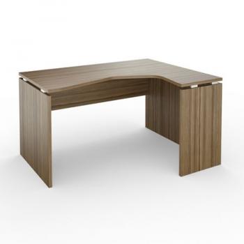НТ-040 Стол эргономичный правый  (1400*1100*750) дуб сафари