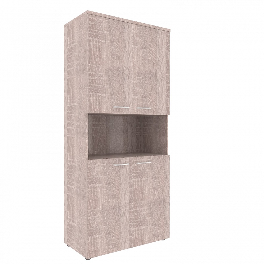 XHC 85.4  Шкаф с 2- мя комплектами глухих малых дверей и топом(856Х452Х1955)