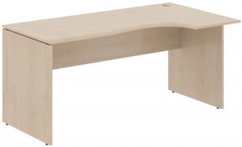 СТОЛ ЭРГОНОМИЧНЫЙ ПРАВЫЙ WCET 169 R (1600*900*750) Бук Тиара