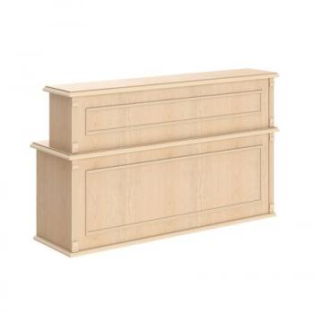 RMS 200 Стойка ресепшн (2000х600х1200) бук тиара