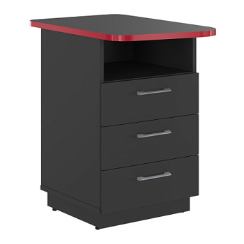 Тумба приставная с цоколем SFLC-3D.2A 467х735х745