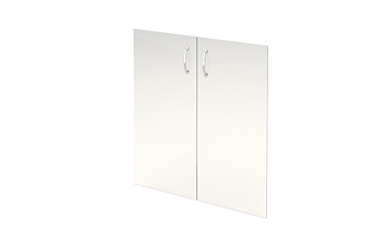 А-СТЛ302 ПРОЗР. Комплект прозрачных дверей к А-302 (710Х760) широкому шкафу