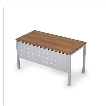 6МК.064 Стол рабочий с экраном из металла (1600*600*750)