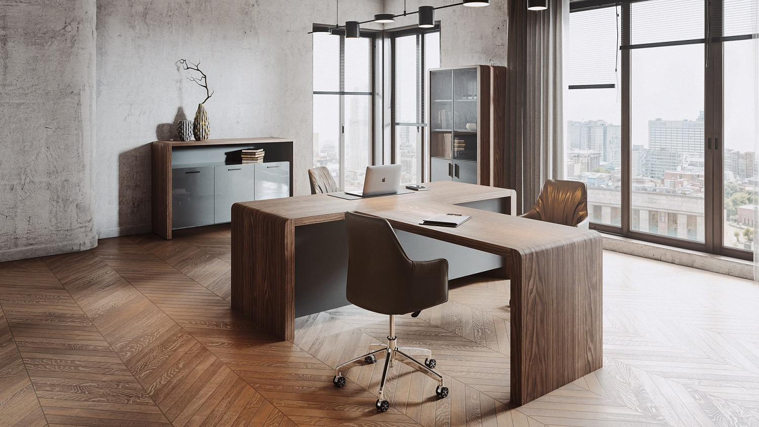 "Бронкс" серия мебели из шпона американского ореха