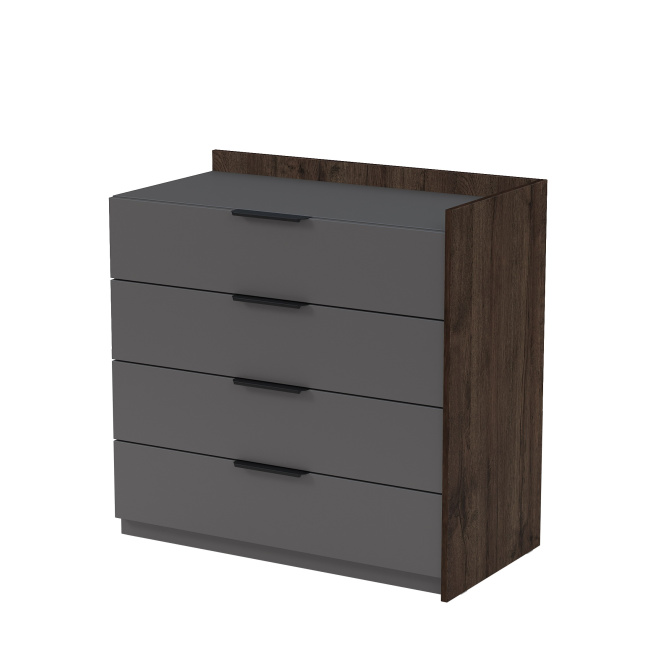 15ТЯ-ШД-К.809 Модуль тумбы с ящиками, КОНЕЧНЫЙ (884*460*860)