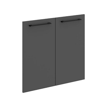 MLD 42-2 Двери низкие MLD 42-2 Антрацит 844х18х765