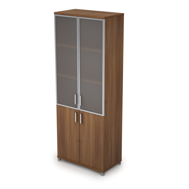 6ШД.005.4 Шкаф для документов высокий со стеклом (800*450*2116)